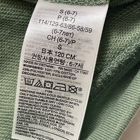 GAP Kids “Property of GAP” Crewneck Sweatshirt - Picture 7 of 7